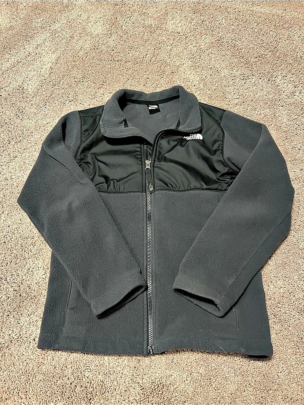 The North Face Youth Denali Jacket Black Size Medium